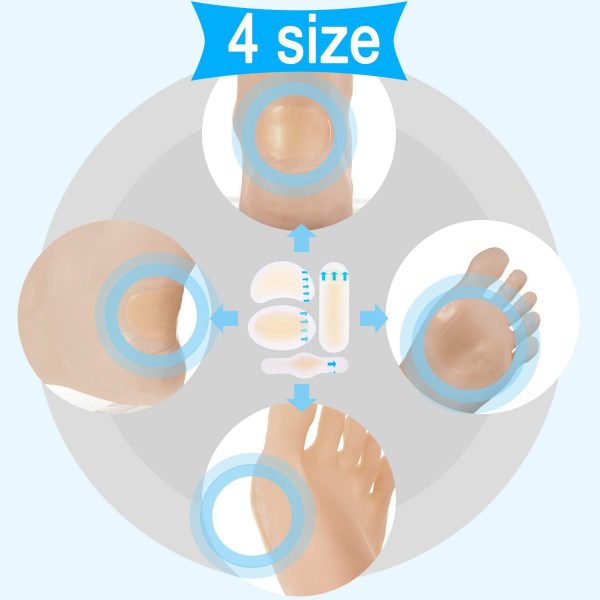 Holytech Blister Pads Bandages Waterproof Blister Prevention Cushions for Fingers Toes Forefoot and Heel (20 Pieces) - Image 3